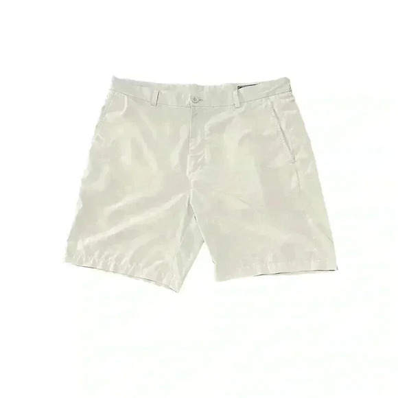 Vineyard Vines Mens Size 36 Light Gray Breaker Shorts Performance Golf 8" Inseam - Picture 1 of 2